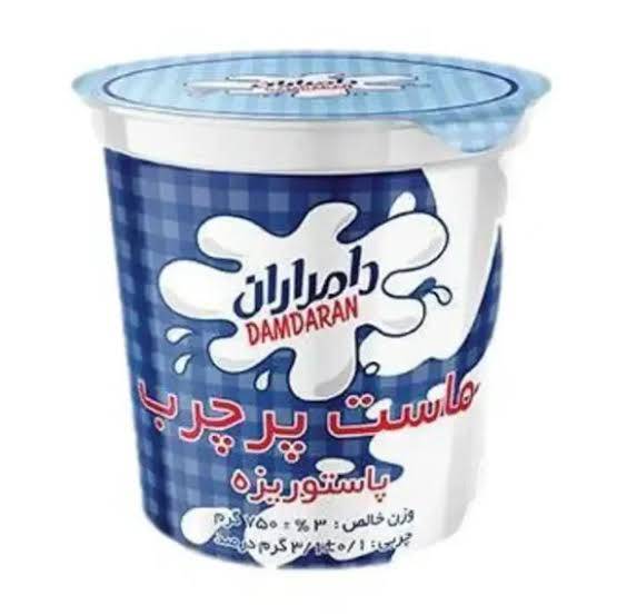 دامداران ماست همزده پرچرب750گرم